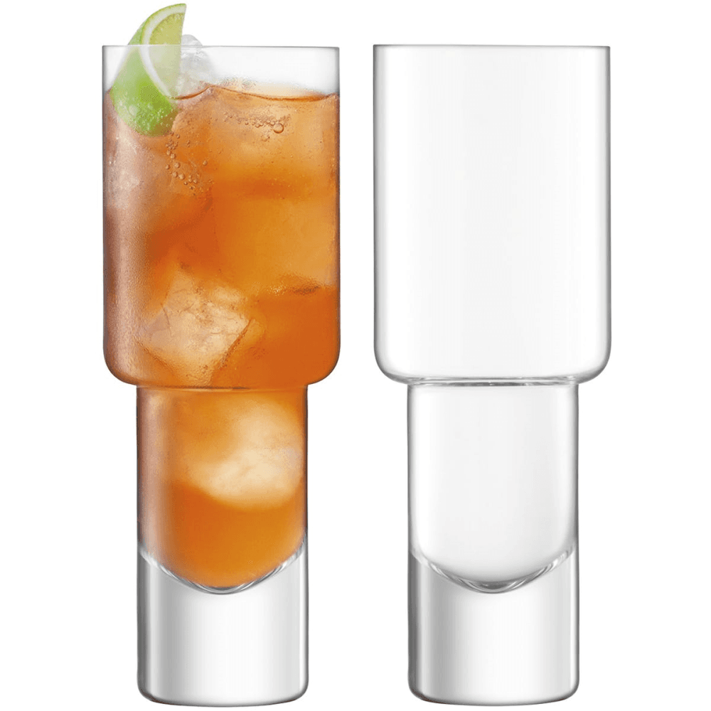 Vodka Set of 2 mixer glasses, 400ml, clear