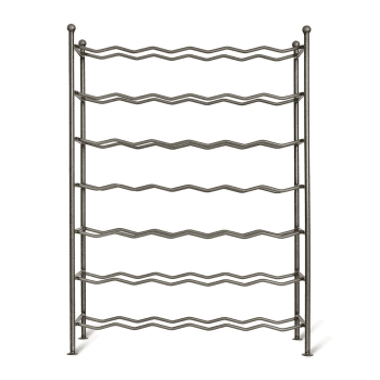 Image showing the Farringdon 42 Bottle Wine Rack, Steel product.