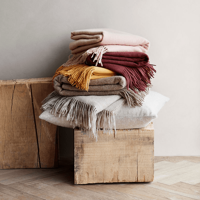 Classic Throw, 130 x 200 cm, Bordeaux
