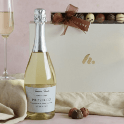 Image showing the The Prosecco & Chocolates Gift Hamper product.