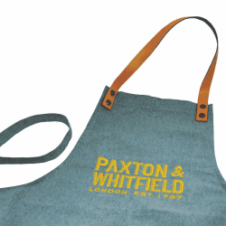 Image showing the Paxtons Canvas & Leather Apron, Grey product.