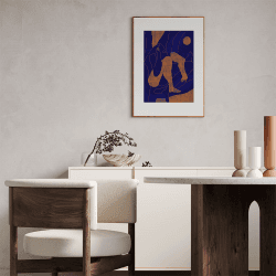 Image showing the Mujer y Calor 02 Art Print, 50 x 70cm product.