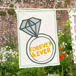 Image showing the Tea Towel, 50 x 70cm, Forever & Ever product.