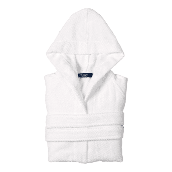 Image showing the Brixton Bath Robe, Medium, White product.