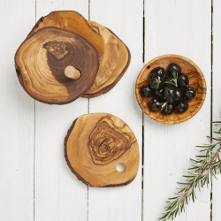 Image showing the Rustic Coaster, Set of 4 product.