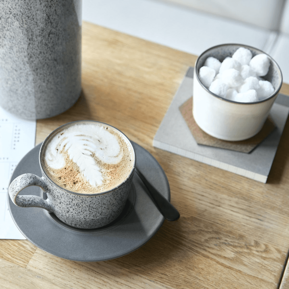Studio Grey Brew Open sugar bowl, 260ml, Grey/White