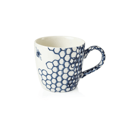 Image showing the Ink Blue Pollen Mug, 300ml product.