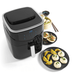 Image showing the XL Digital Steam Air Fryer, 6.5, Black product.