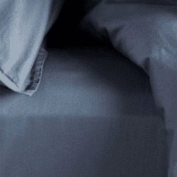 Image showing the Super Soft Cotton Duvet Cover, Super King, French Blue product.