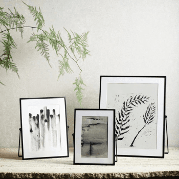 Image showing the Fine easel frame, 4 x 6", Black product.