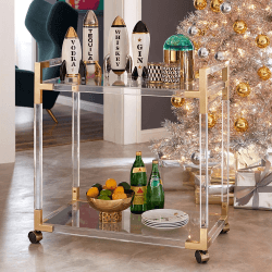 Image showing the Rocket Tequila Decanter, Metallic product.