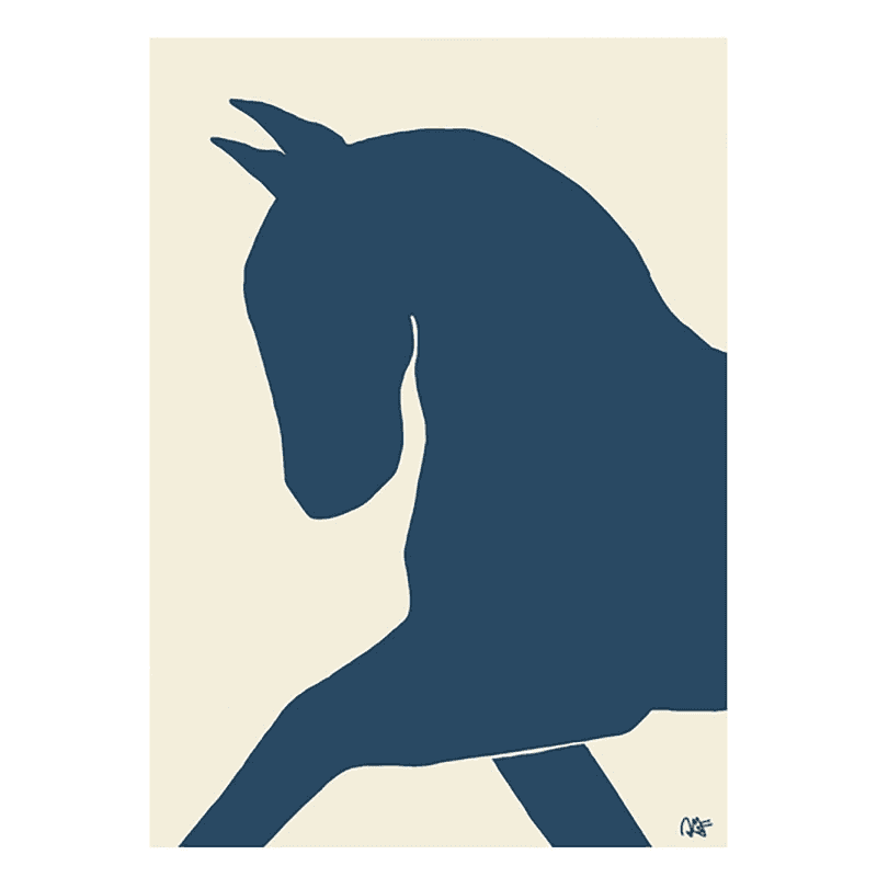 Dressage Fsc Print, 50 x 70cm