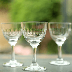 Image showing the Lens Set of 6 liqueur glasses, 80ml, Crystal product.