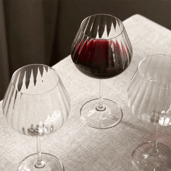 Image showing the Skye Optic Set of 4 Balloon Glasses, Clear product.