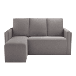 Image showing the Oswald Right Hand Facing Module Sofa, Pigeon Grey product.