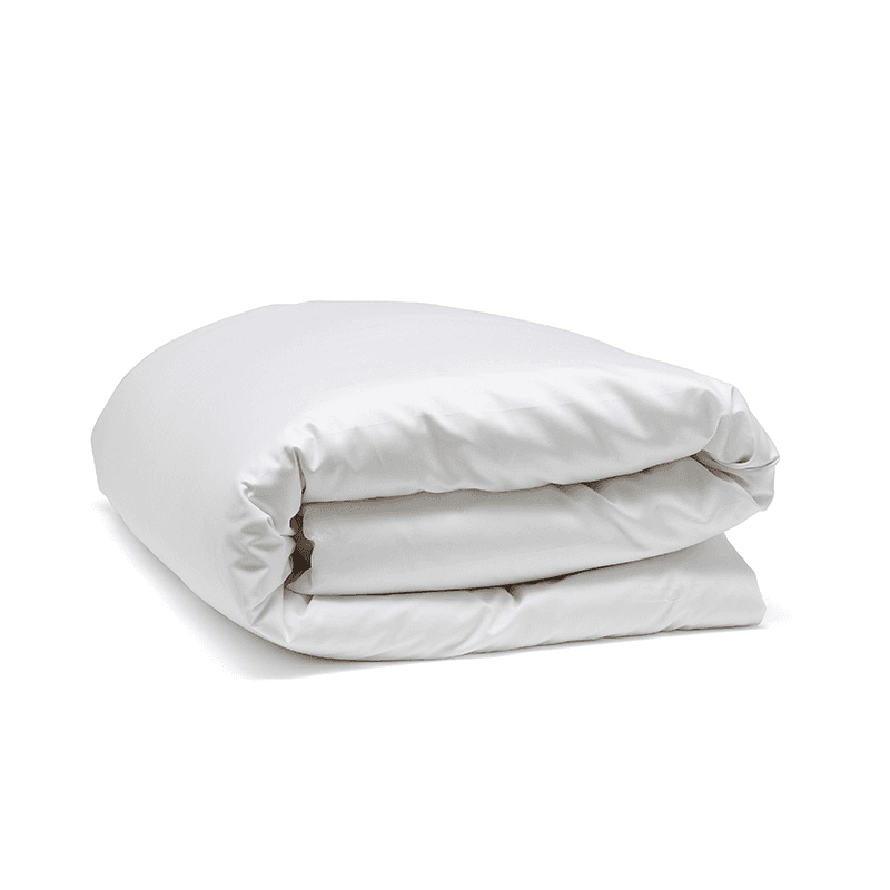 Luxe Cotton Duvet Cover, King, Snow