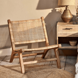 Image showing the Madrisana Woven Chair, Natural product.
