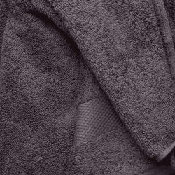 Image showing the Organic 600gsm The Bath Towel, 70 x 140cm, Slate product.