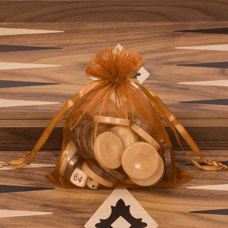 Walnut Backgammon Set