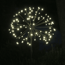 Image showing the Dandelion Outdoor Light, H100cm, Black product.