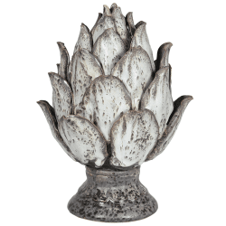 Image showing the Artichoke Ornament, H23cm, Grey product.