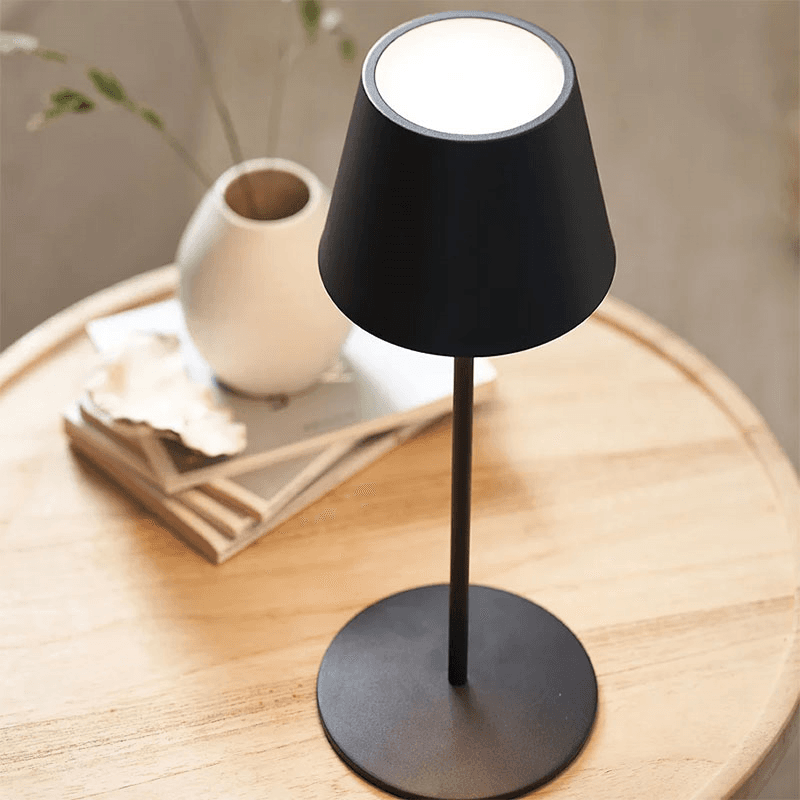 Menton Portable Lamp, Centimetre (cm), Black