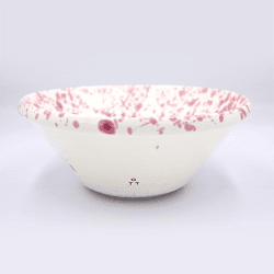 Image showing the Splatter Salad Bowl, D24cm, Cranberry product.