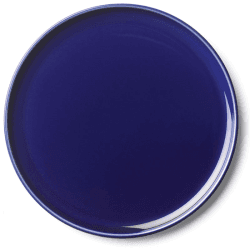 Image showing the Collective Set of 2 Side Plates, D17cm, Cobalt product.