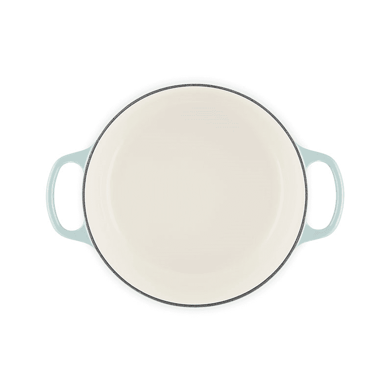 Cast Iron Round Casserole, 24cm, Sea Salt