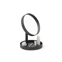 Image showing the Look Magnify Mirror, H37 x D25cm, Black product.