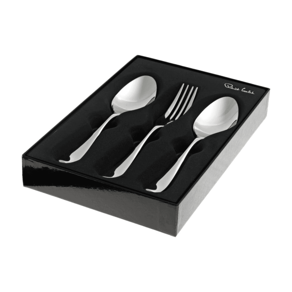Arden Bright 3 piece serving set, Stainless Steel