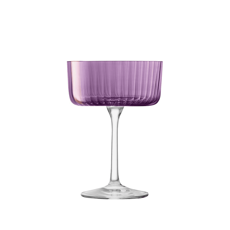 Gems Set of 4 Champagne/Cocktail Glasses, 230ml, Garnet