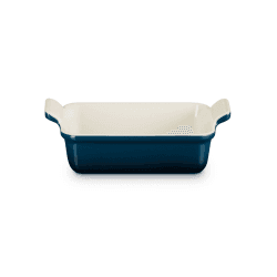 Image showing the Stoneware Rectangular Dish, 19cm, Nuit product.