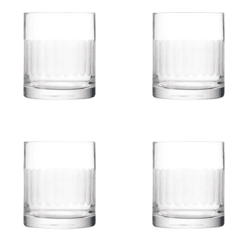 Image showing the Ranelagh Set of 4 tumblers, Clear product.