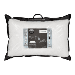 Image showing the Luxury Box Single Pillow, White product.