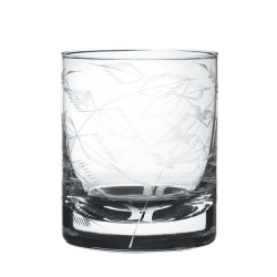 Image showing the Fern Pair of Whisky Glasses, 300ml, Glass product.