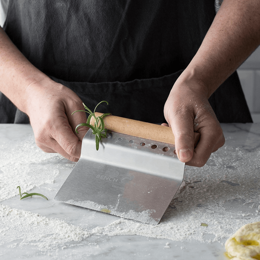 Innovative Kitchen 4 in 1 bench scraper, W14 x L15cm