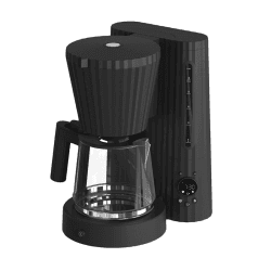 Image showing the Plisse Filter Coffee Machine, 1.5L, Black product.