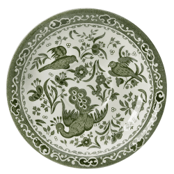 Image showing the Regal Peacock Tea Saucer, D15cm, Green product.
