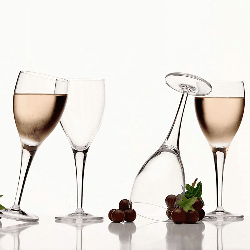 Michelangelo Masterpiece Set of 4 Wine Glasses, 235ml, Clear