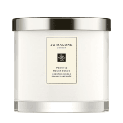 Image showing the Peony & Blush Suede Deluxe Candle, 600g product.