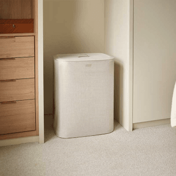 Image showing the Tota Laundry Separation Basket, 90L, Ecru product.