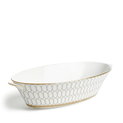 Image showing the Renaissance Grey Serving Bowl, 17 x 34cm product.