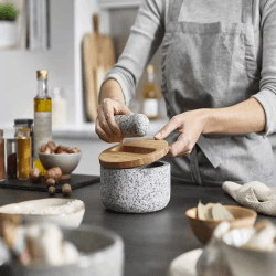 Image showing the Dash Pestle & Mortar, Granite product.