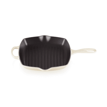 Image showing the Signature Cast Iron Square grillit, 26cm, Meringue product.