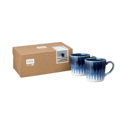 Image showing the Studio Accent Set of 2 Mugs, 400ml, Blue product.