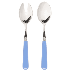 Image showing the Salad Server Set, Sky Blue product.