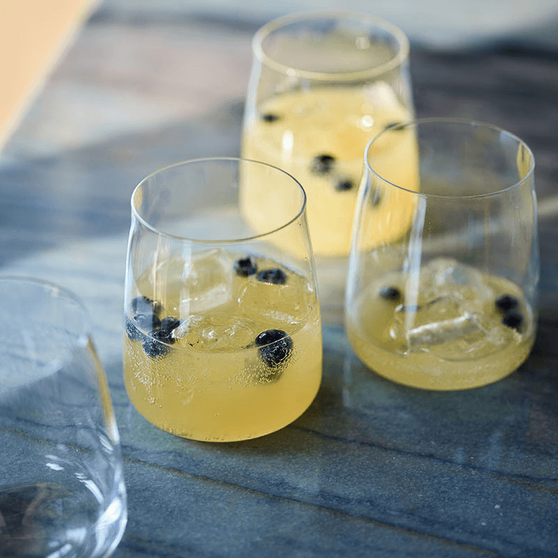 Zero Set of 6 Water Glasses, 420ml