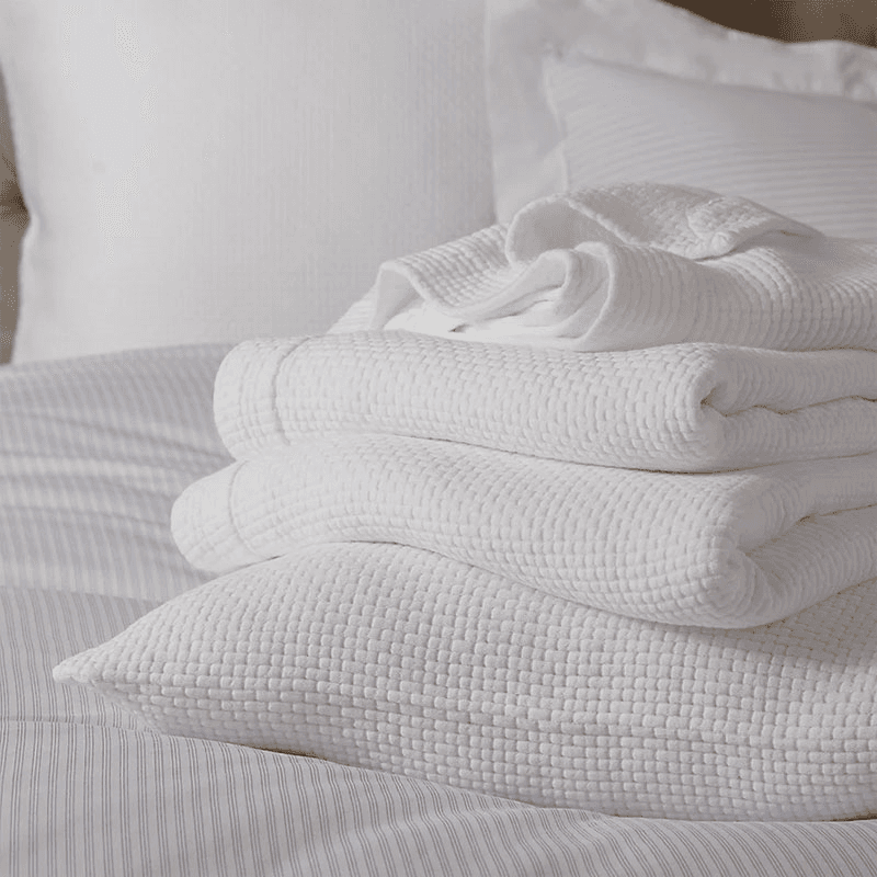Colville Double Bedspread, White