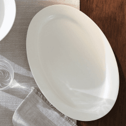Image showing the Symons Serving Platter, W24cm x L35.5cm, White product.